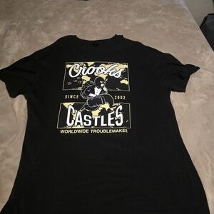 Men's Crooks & Castles Black Graphic Tee - Brand New Without Tags Size Xl
